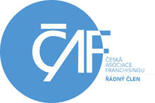Logo Česká asociase franchisingu