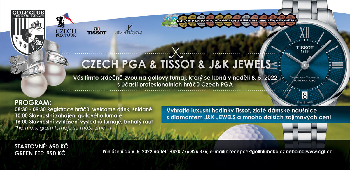 Czech PGA_Tissot_JK Jewels Golf Cup 2022