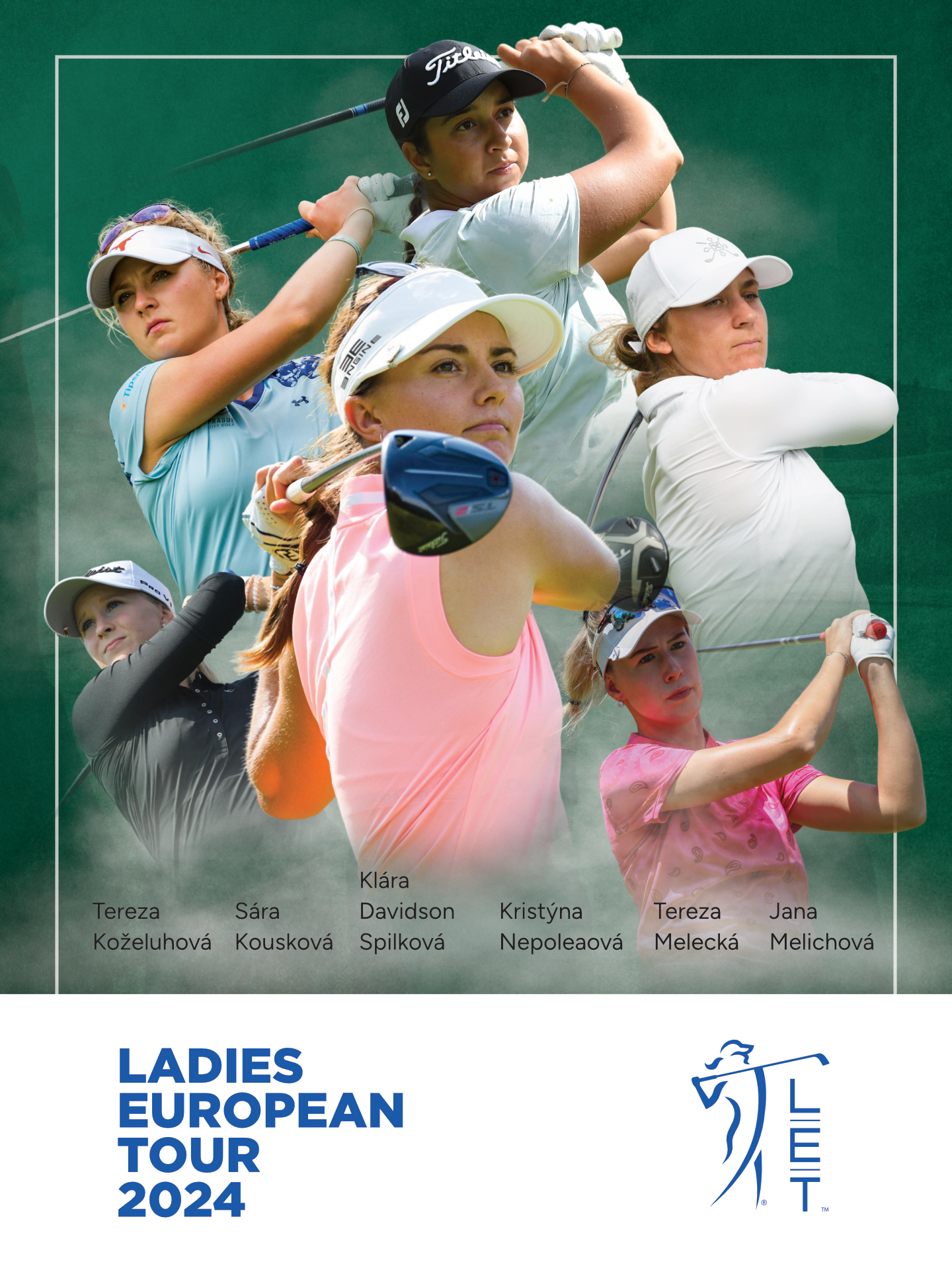 České hráčky na LET2